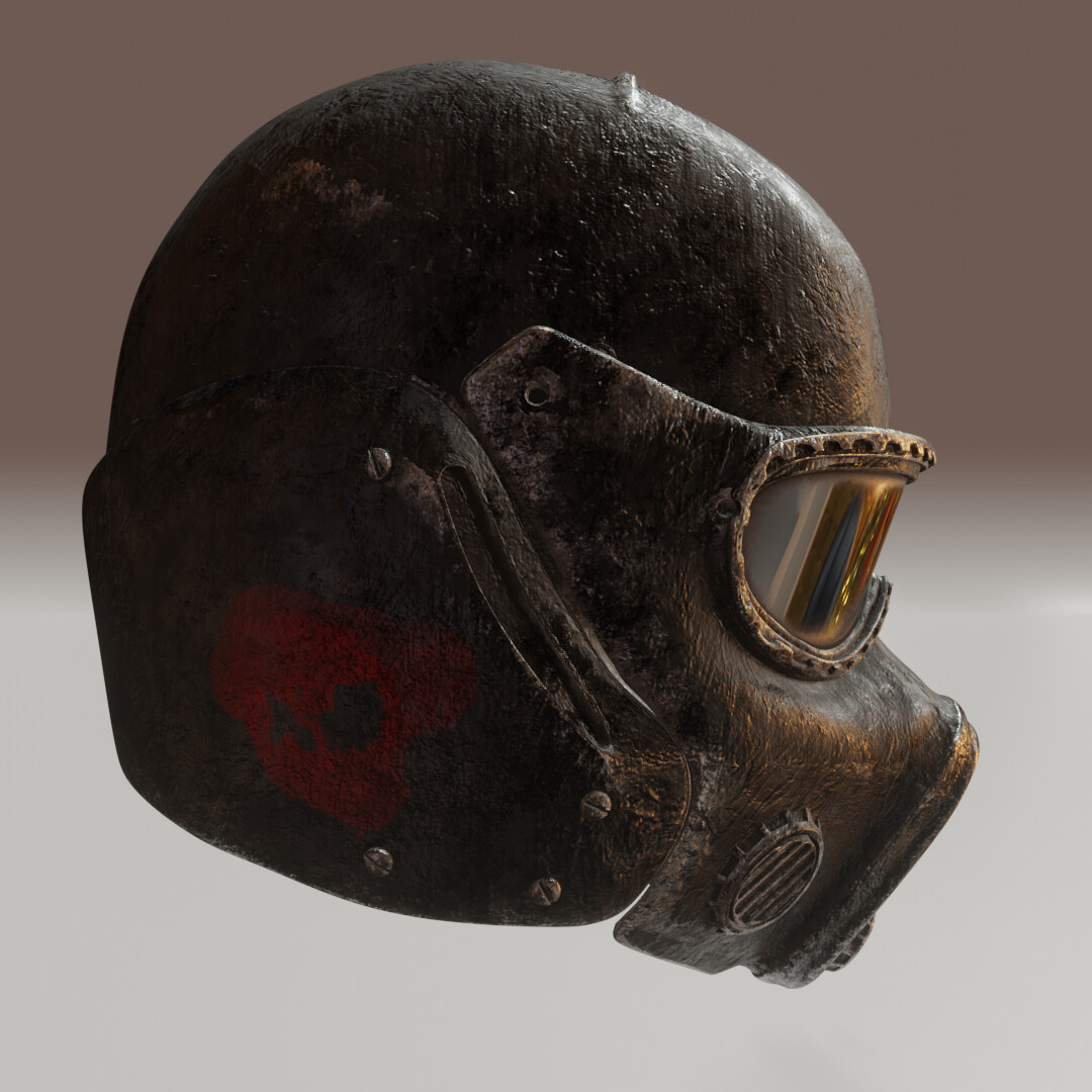 ArtStation - Metro 2033 Helmet 3D Print Model | Resources