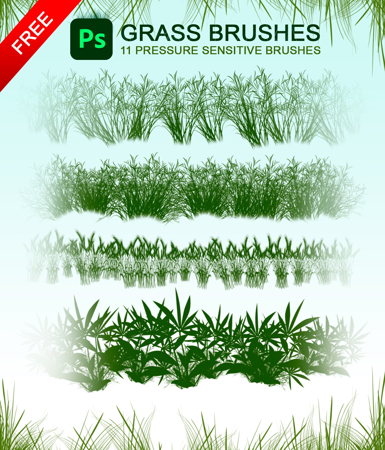 Grass And Foliage Brushes Brushes Grass Images