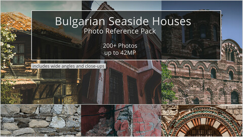 Bulgarian Seaside Houses Reference Pack