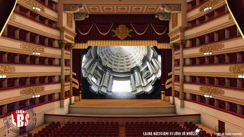 Opera Theatre - Scala Theatre - Milan - Interior