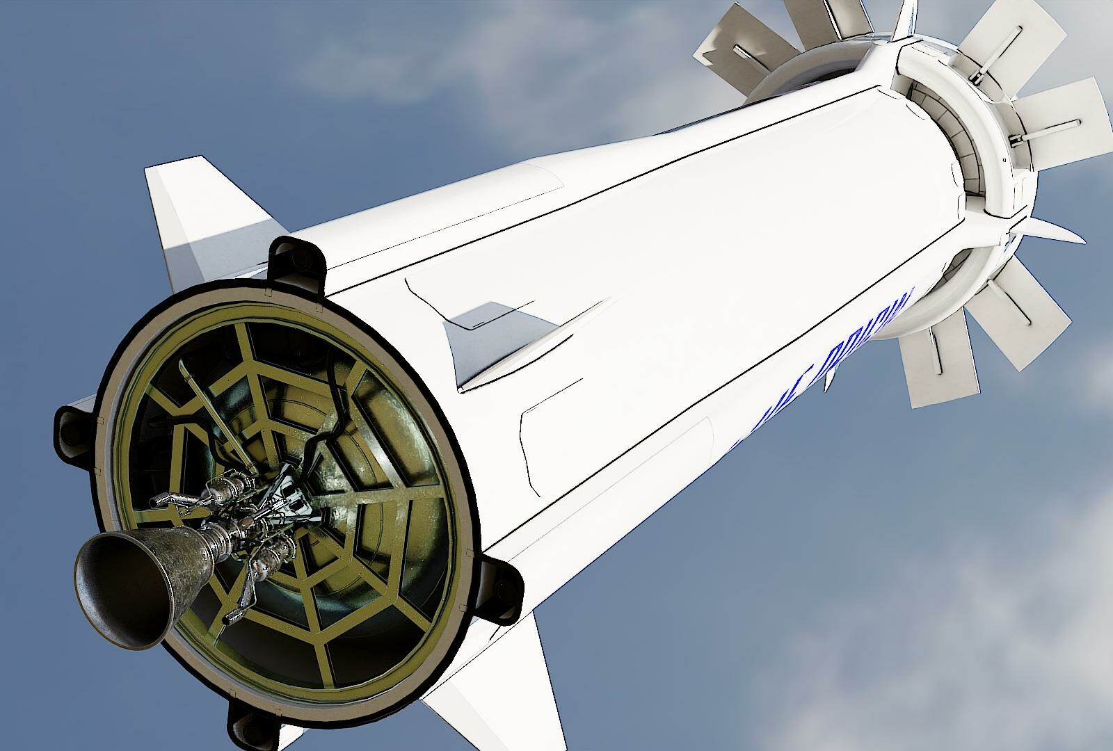 Starship 24, 3D CAD Model Library