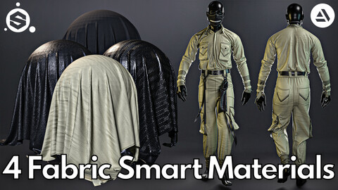 4 Fabric smart material : Boiler suit