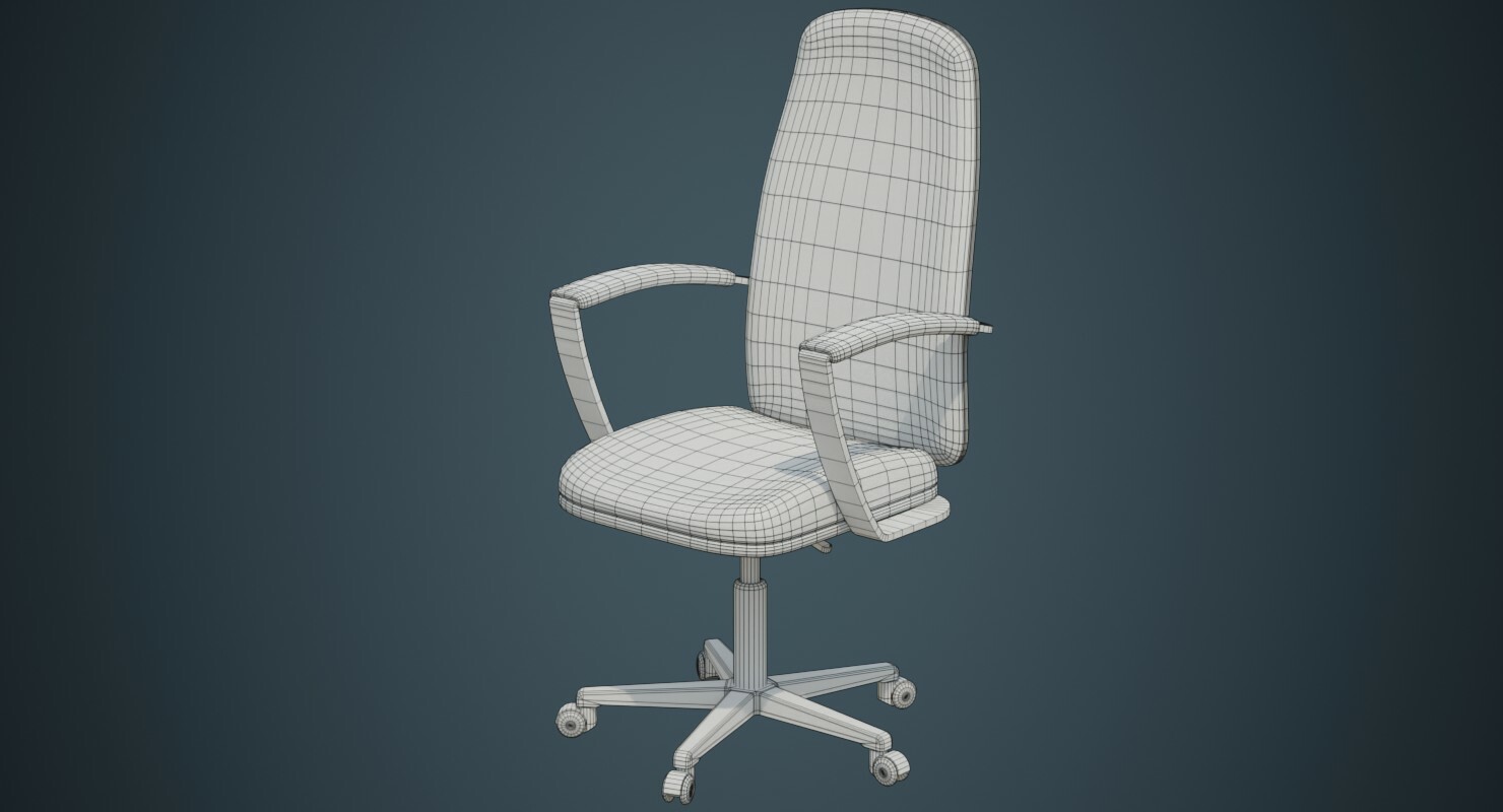 ArtStation - Office Chair 1B | Game Assets