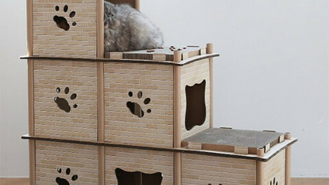 Cat Cat Tower & Scratcher Collection of