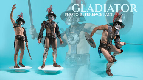 Gladiator vol. 1 Photo Reference Pack For Artists 584 JPEGs noAI