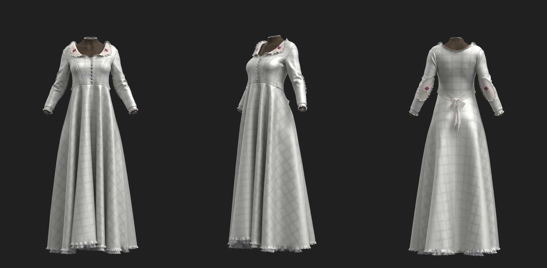 ArtStation - OLD FASHIONED DRESS | Resources