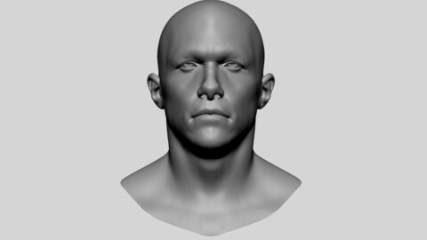 Male Head Basemesh