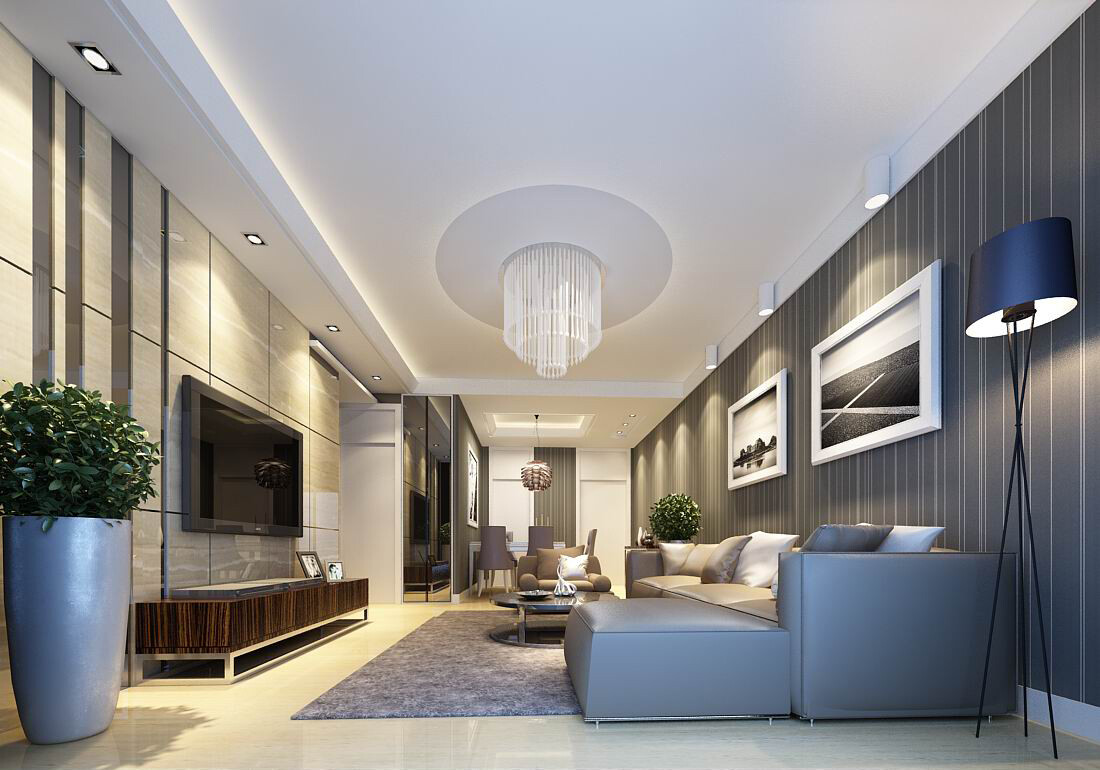 ArtStation - Avant-garde luxury family living room 42 | Resources