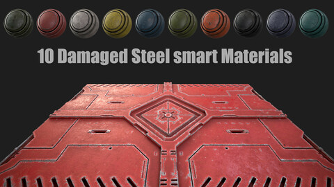 10 Damaged steel smart materials