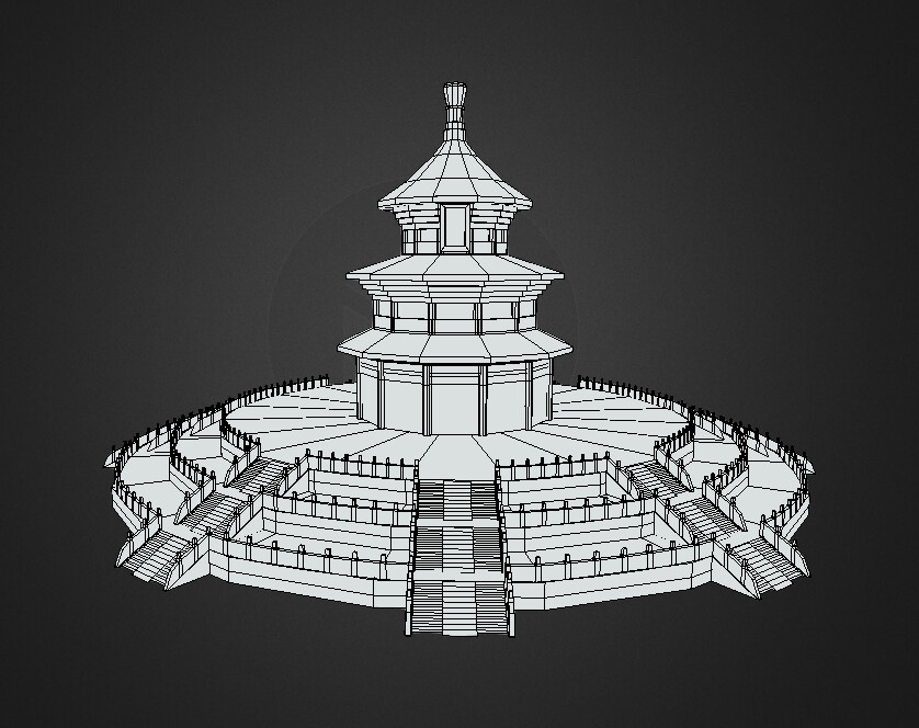 ArtStation - Temple of Heaven | Game Assets