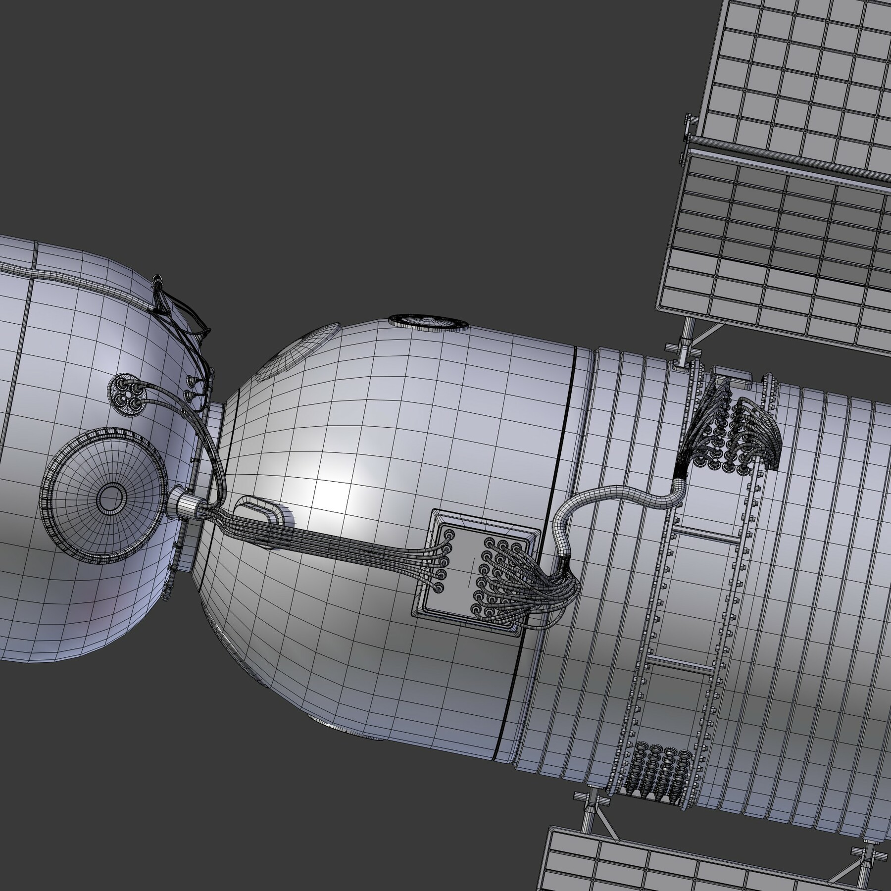 ArtStation - salyut space station 3D model | Resources
