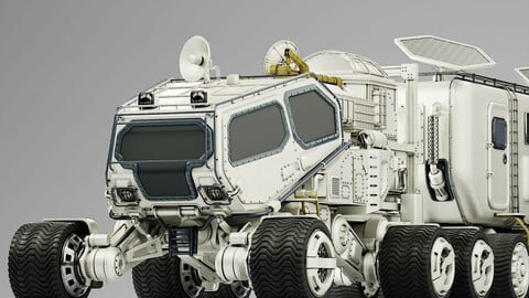 Mars Transport Rover 3D model