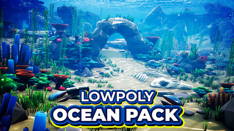 Low Poly Ocean Environment Pack UE4
