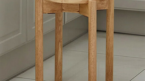 wooden stools