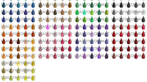 Briolette Cut Gems 48x48