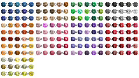 Asscher Cut Gems 48x48