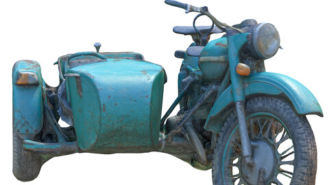 370 Old motorcycle