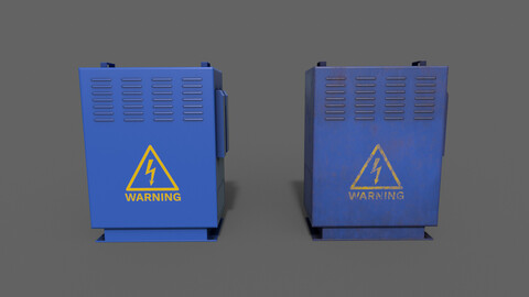PBR Electric Box (Blue) Ver.3