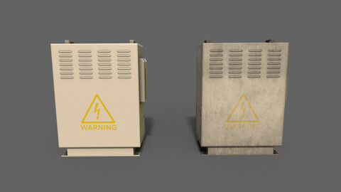 PBR Electric Box (BoneWhite) Ver.3