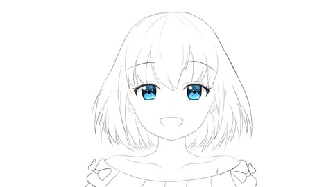anime line art