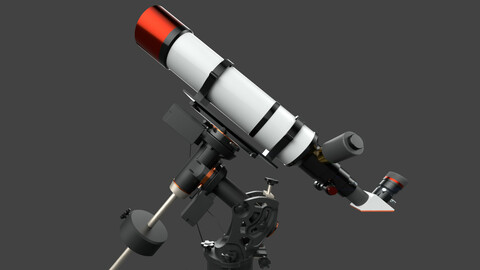 Game Ready Solar Telescope (Unity Prefab)