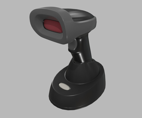 ArtStation Barcode Scanner Game Assets