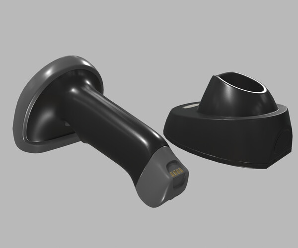 ArtStation Barcode Scanner Game Assets