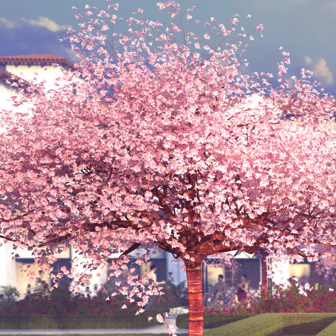 ArtStation Cherry Tree Flowering Prunus Avium C Game Assets artstation-cherry-tree-flowering-prunus-avium-c-game-assets