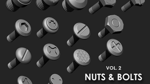 Nuts & Bolts IMM Brush Pack (15 in One) Vol. 2