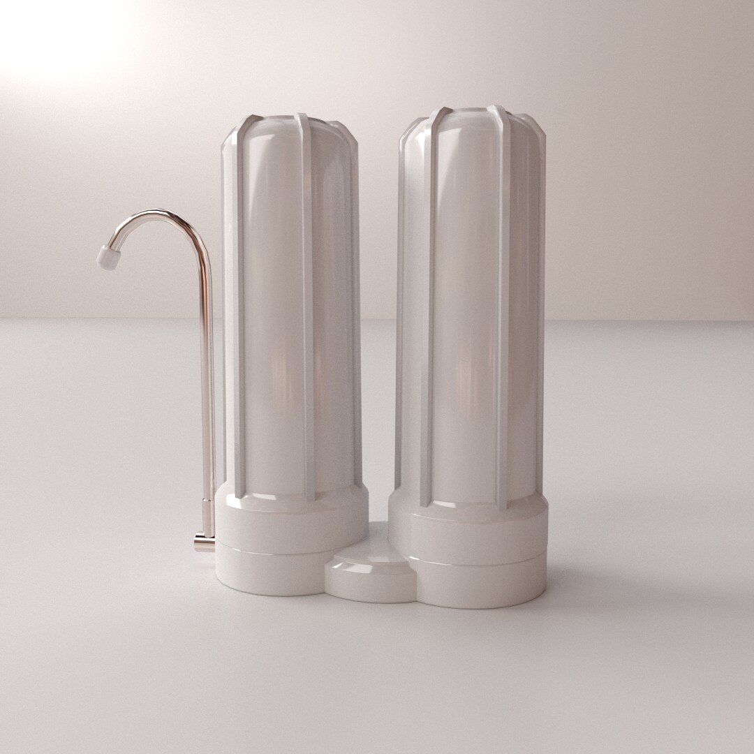 ArtStation Double Water Filter Game Assets