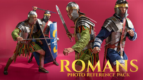 Romans Photo Reference Pack For Artists 578 JPEGs