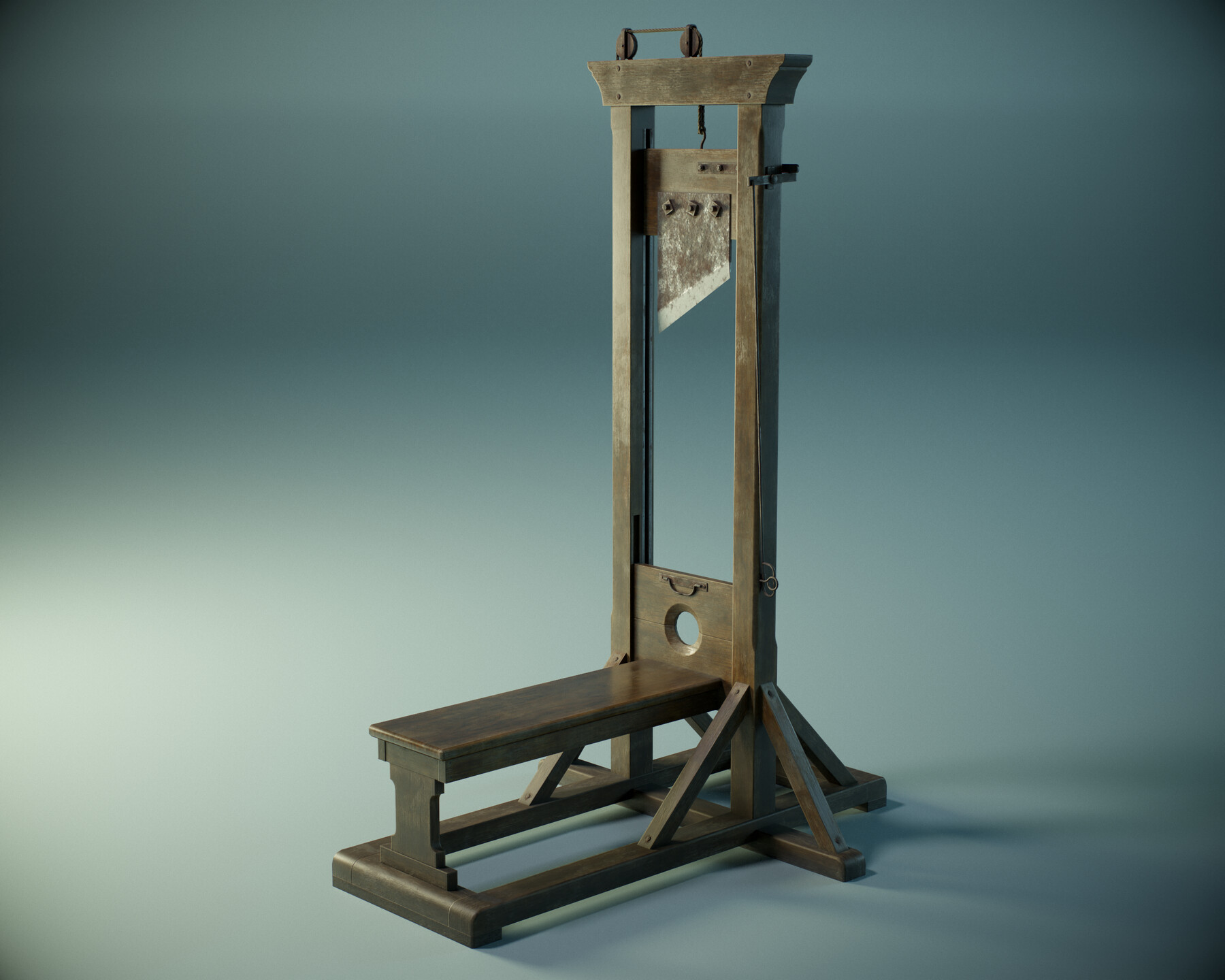 ArtStation - Guillotine PBR | Game Assets