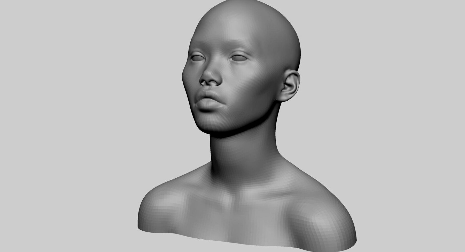 ArtStation - Female Head Basemesh | Resources