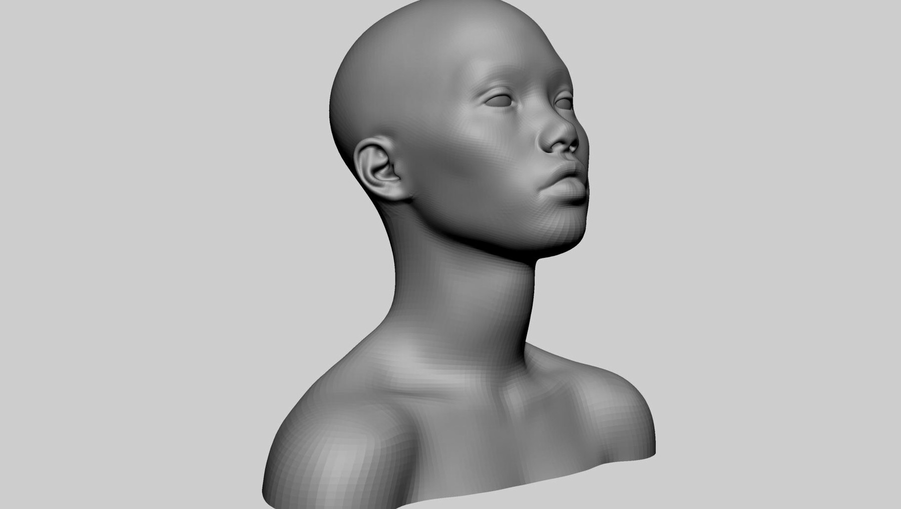 ArtStation - Female Head Basemesh | Resources