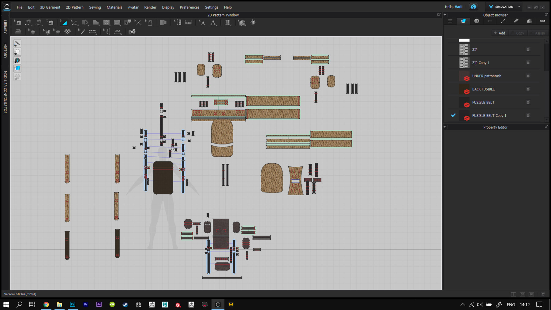 ArtStation - Tactical Backpack â„–2. Marvelous Designer / Clo 3D project ...