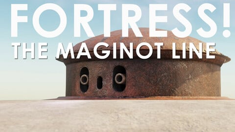 ArtStation - Fortresses - World War Two Maginot Line | Game Assets