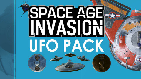 Space Age Invasion: Massive Modular Ufo Attack