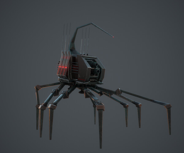 ArtStation - SPIDER-BOT | Game Assets