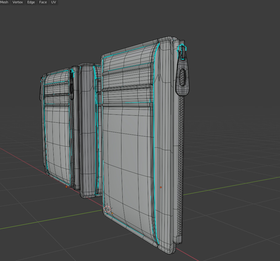 ArtStation - Leather Wallet | Game Assets
