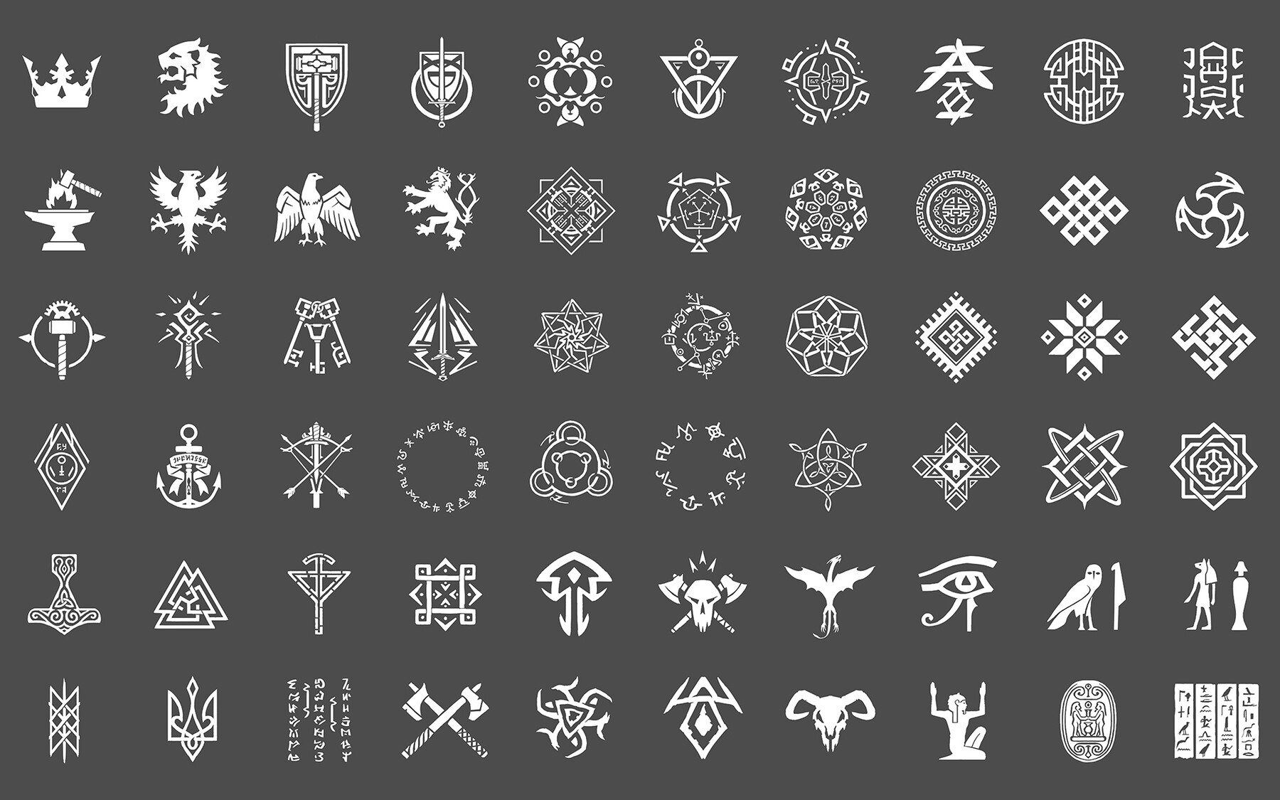 ArtStation - Hand-drawn Decals Vol. 3 | Game Assets