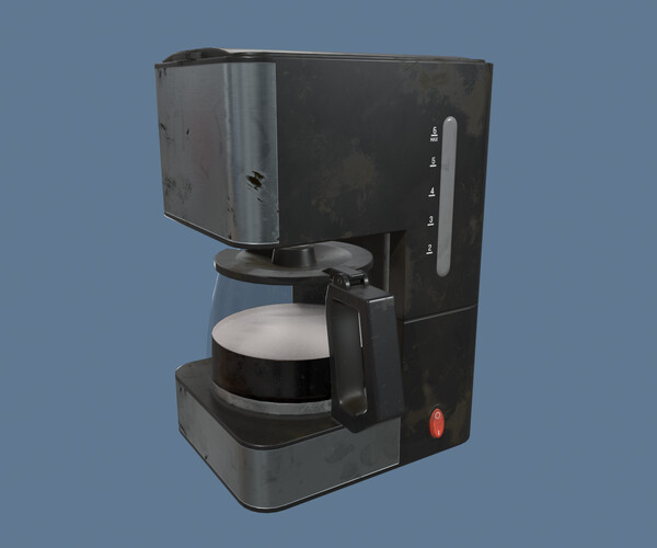 ArtStation Coffee Maker Game Assets