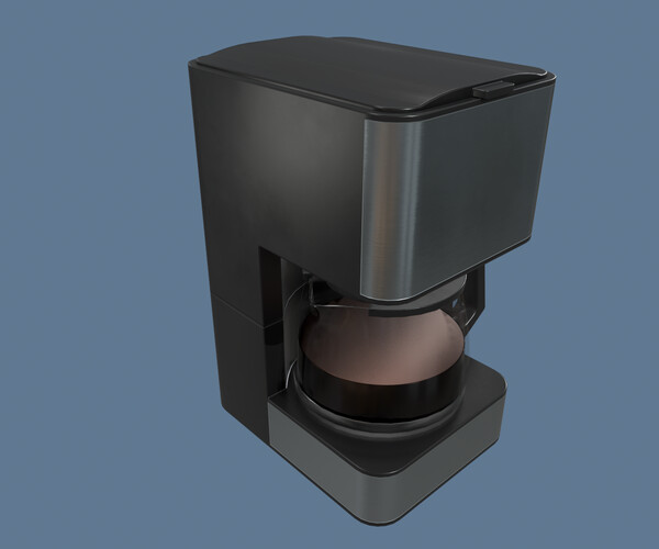 ArtStation Coffee Maker Game Assets
