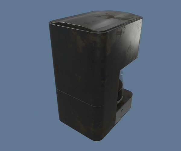 ArtStation Coffee Maker Game Assets