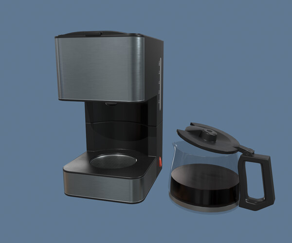 ArtStation Coffee Maker Game Assets
