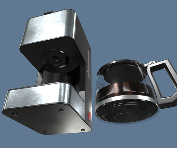 ArtStation Coffee Maker Game Assets