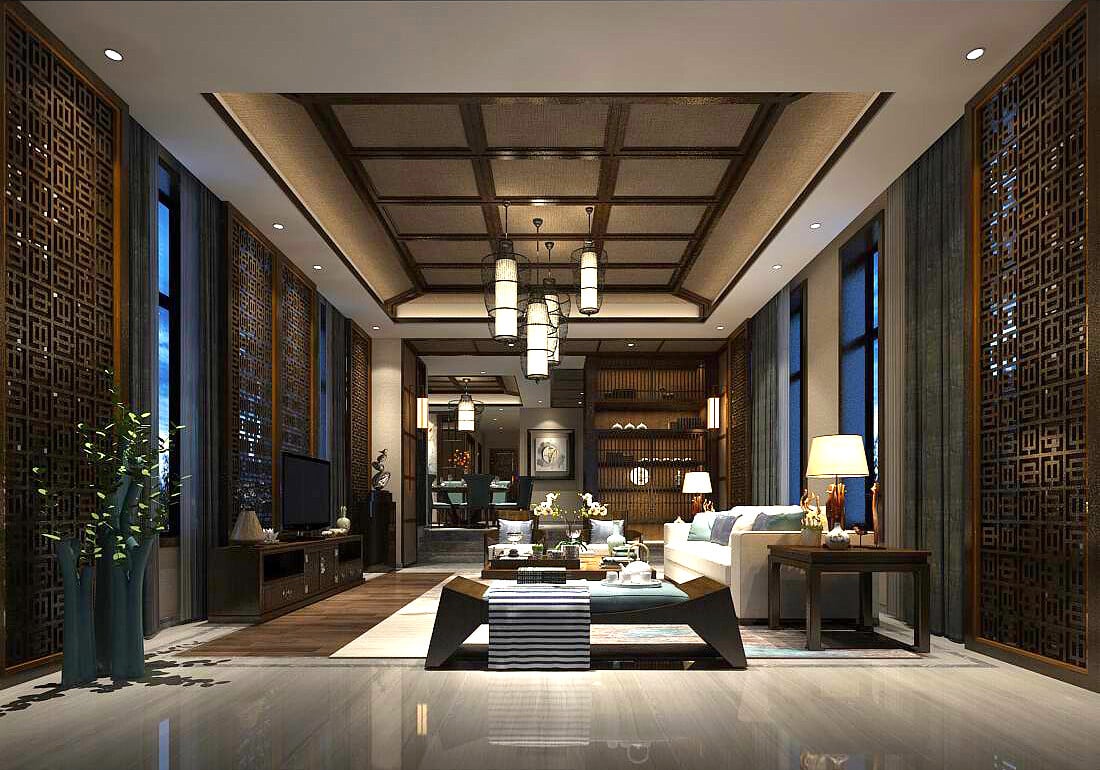 ArtStation - Stylish avant-garde living room design 70 | Resources