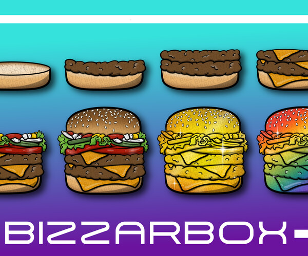 ArtStation - Twitch Sub Badges: Hot Dogs