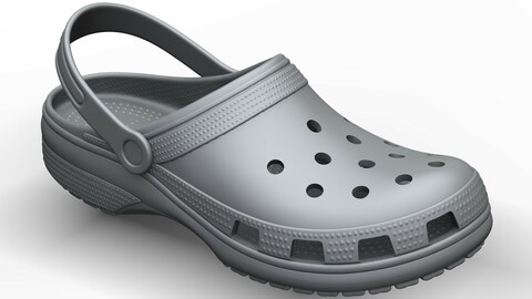 Crocs High Poly model (ztl/obj files)