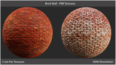 Brick Wall - PBR Textures