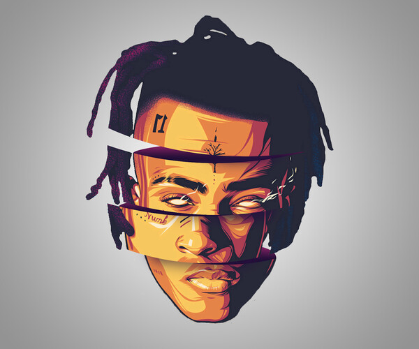 ArtStation - XXX TENTACION -- Design ! | Artworks